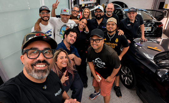 Hands-on window tint training with Marco Cazorla